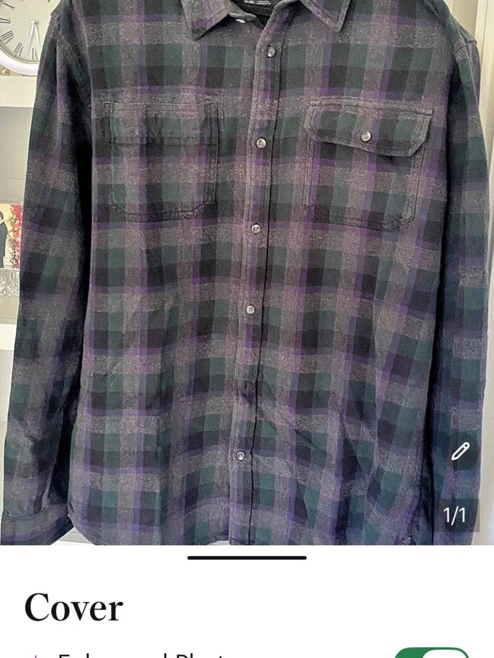 Prana Men's Plaid Button Down Shirt